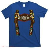 Oktoberfest Lederhosen Costume Cute German Bavarian T-Shirt thumb 0