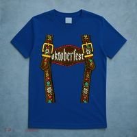 Oktoberfest Lederhosen Costume Cute German Bavarian T-Shirt thumb 5