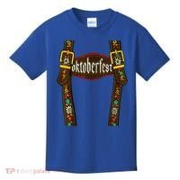 Oktoberfest Lederhosen Costume Cute German Bavarian Kids T-Shirt thumb 0