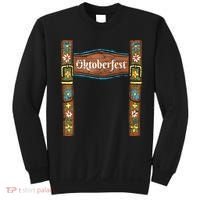 Oktoberfest Lederhosen Costume Cute German Bavarian Sweatshirt thumb 0