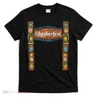 Oktoberfest Lederhosen Costume Cute German Bavarian T-Shirt thumb 0