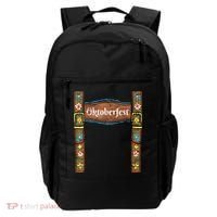 Oktoberfest Lederhosen Costume Cute German Bavarian Backpack thumb 0