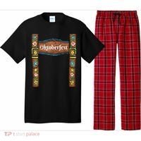 Oktoberfest Lederhosen Costume Cute German Bavarian Pajama Set thumb 0
