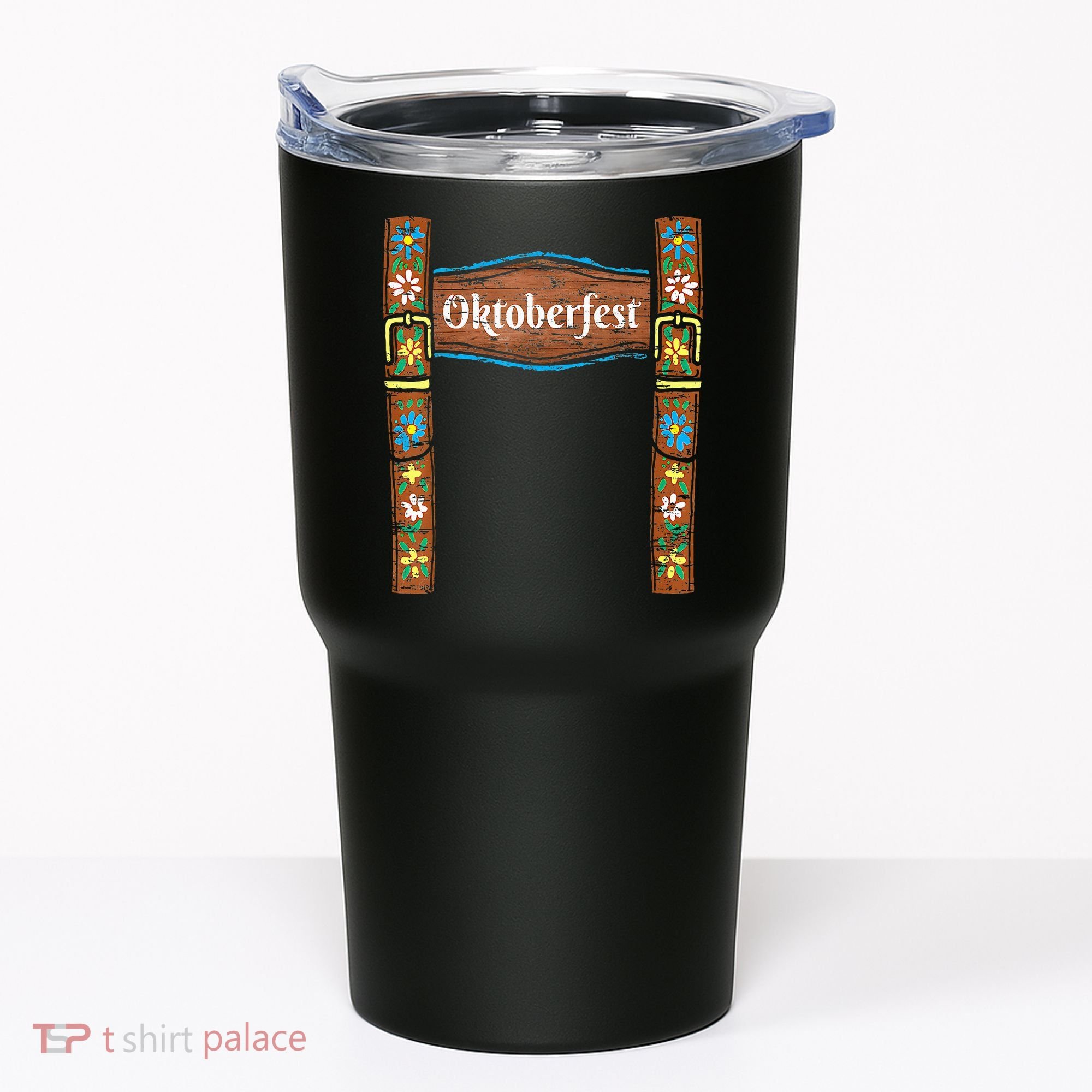 Oktoberfest Lederhosen Costume Cute German Bavarian Tumbler