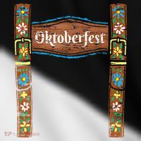 Oktoberfest Lederhosen Costume Cute German Bavarian Toddler Fine Jersey T-Shirt thumb 2