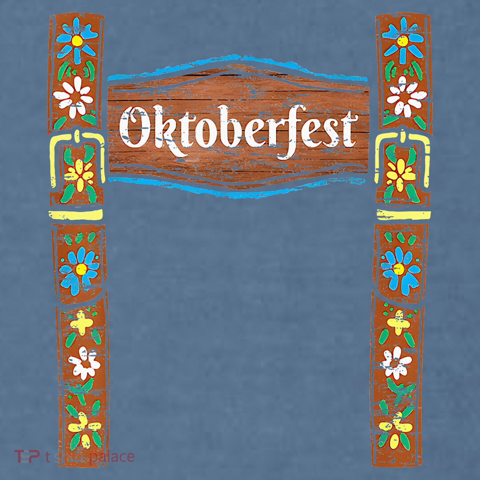 Oktoberfest Lederhosen Costume Cute German Bavarian Garment-Dyed Sweatshirt