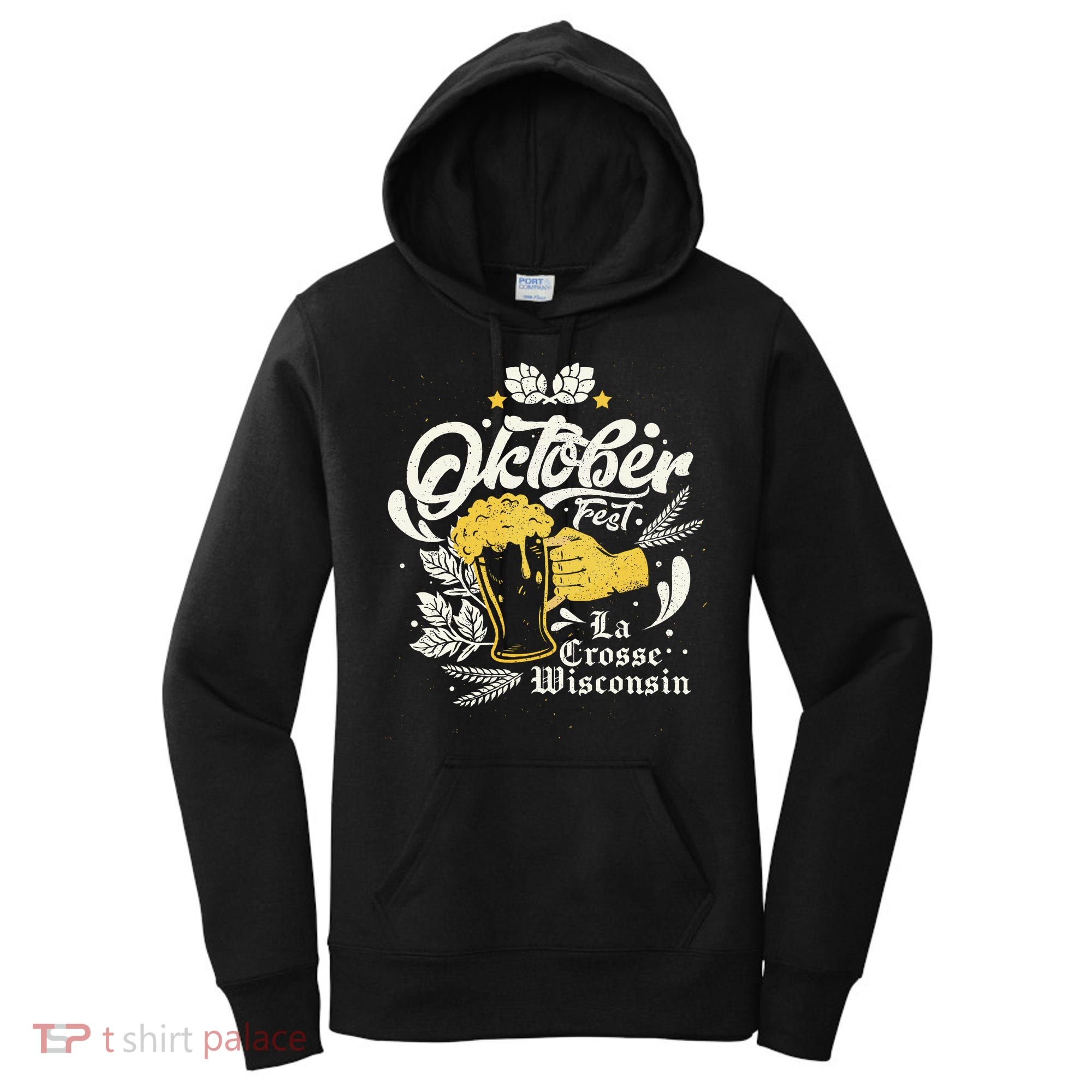 Oktoberfest La Crosse Wisconsin Octoberfest Beer Lovers Women's Hoodie