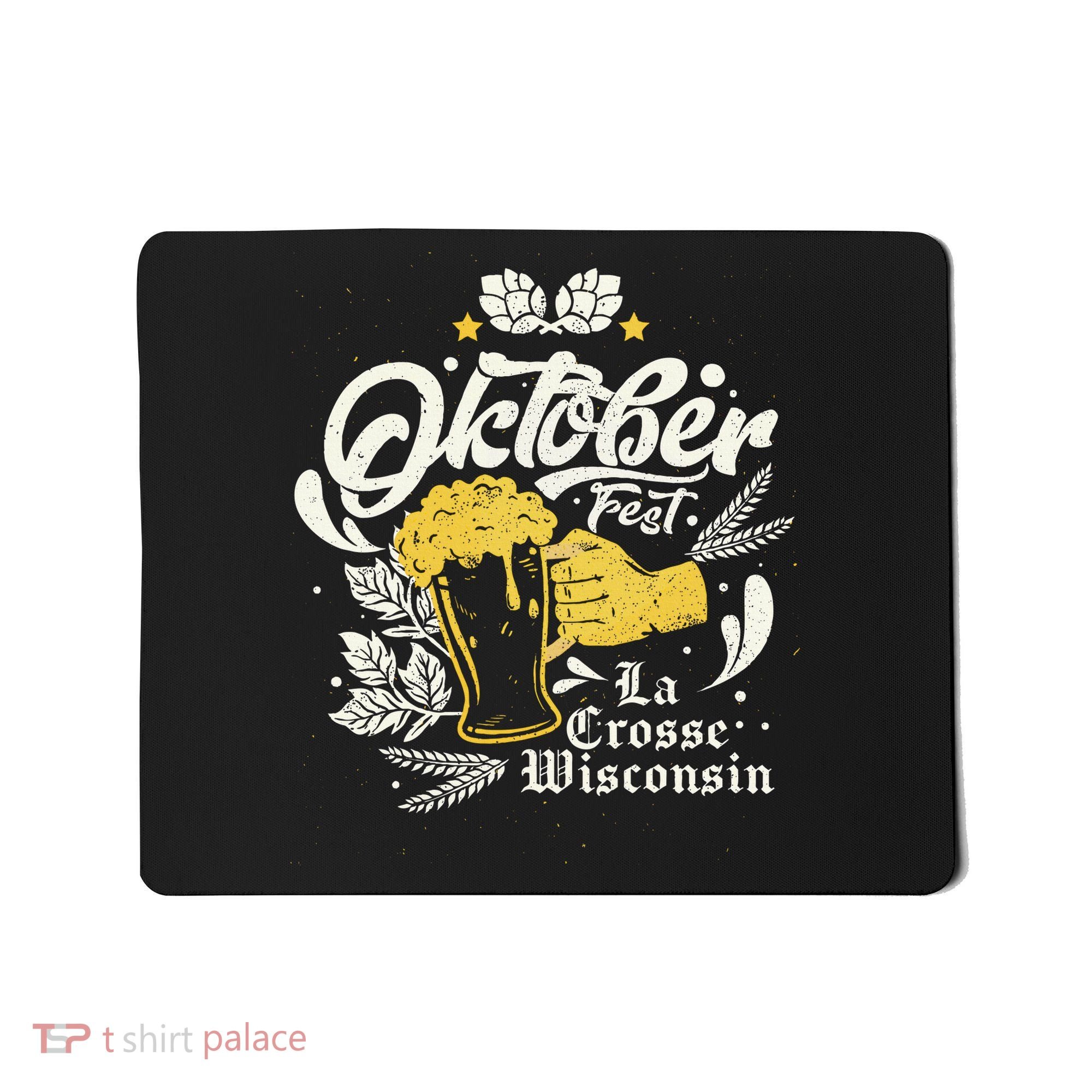Oktoberfest La Crosse Wisconsin Octoberfest Beer Lovers Mousepad