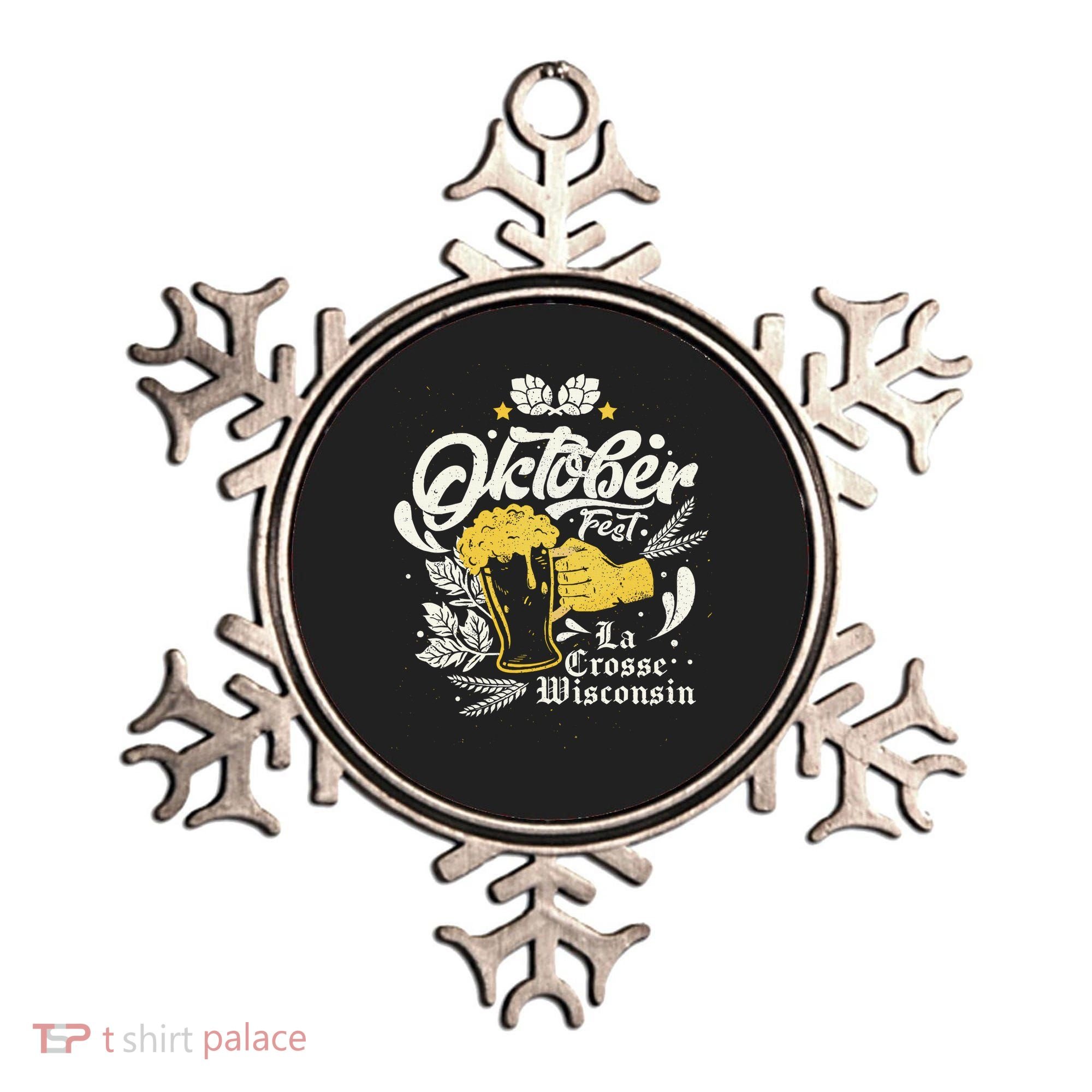 Oktoberfest La Crosse Wisconsin Octoberfest Beer Lovers Ornament
