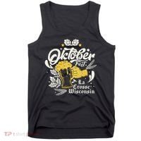 Oktoberfest La Crosse Wisconsin Octoberfest Beer Lovers Tank Top thumb 0