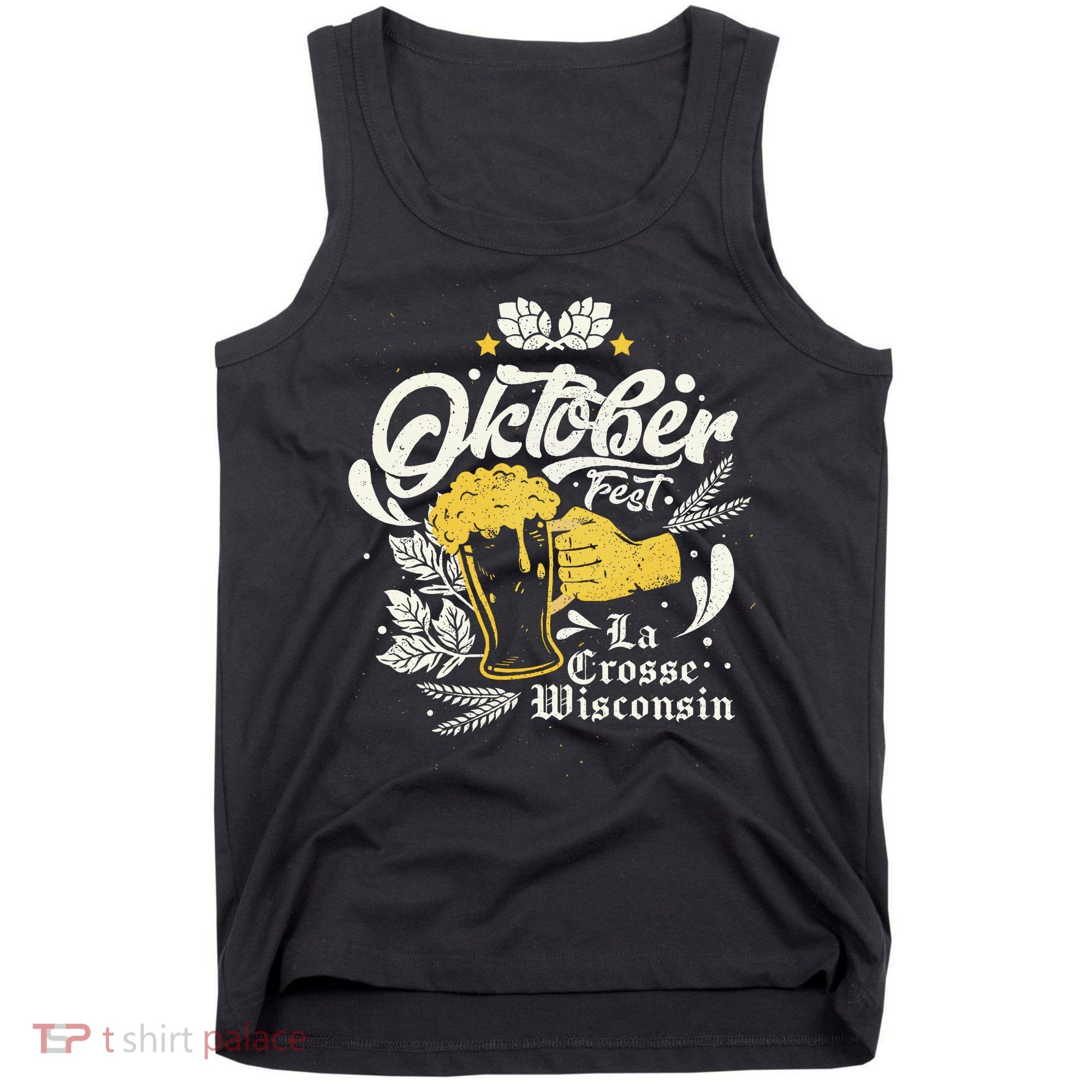 Oktoberfest La Crosse Wisconsin Octoberfest Beer Lovers Tank Top