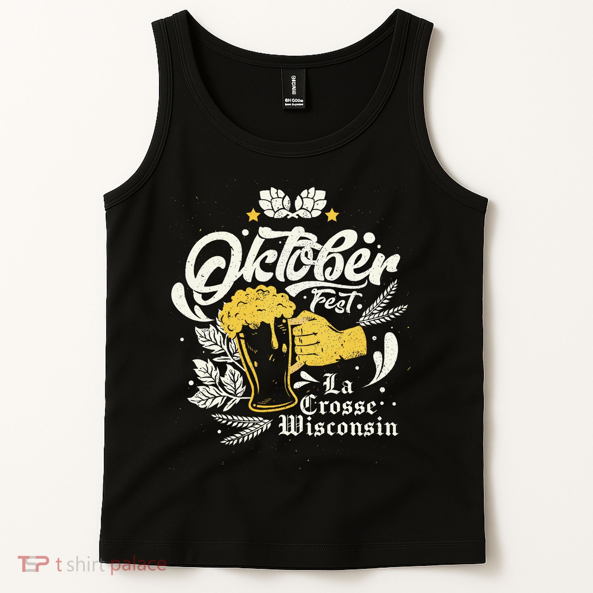 Oktoberfest La Crosse Wisconsin Octoberfest Beer Lovers Tank Top