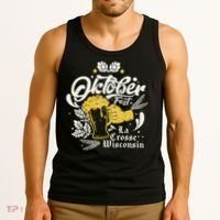Oktoberfest La Crosse Wisconsin Octoberfest Beer Lovers Tank Top thumb 3