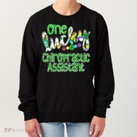 One Lucky Chiropractic Assistant St Patricks Day Nurse Women's Sweatshirt thumb 0