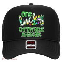 One Lucky Chiropractic Assistant St Patricks Day Nurse Hat thumb 0
