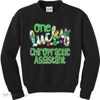 One Lucky Chiropractic Assistant St Patricks Day Nurse Kids Sweatshirt thumb 0