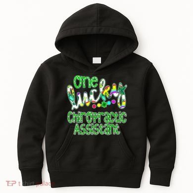 One Lucky Chiropractic Assistant St Patricks Day Nurse Kids Hoodie