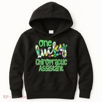 One Lucky Chiropractic Assistant St Patricks Day Nurse Kids Hoodie thumb 0