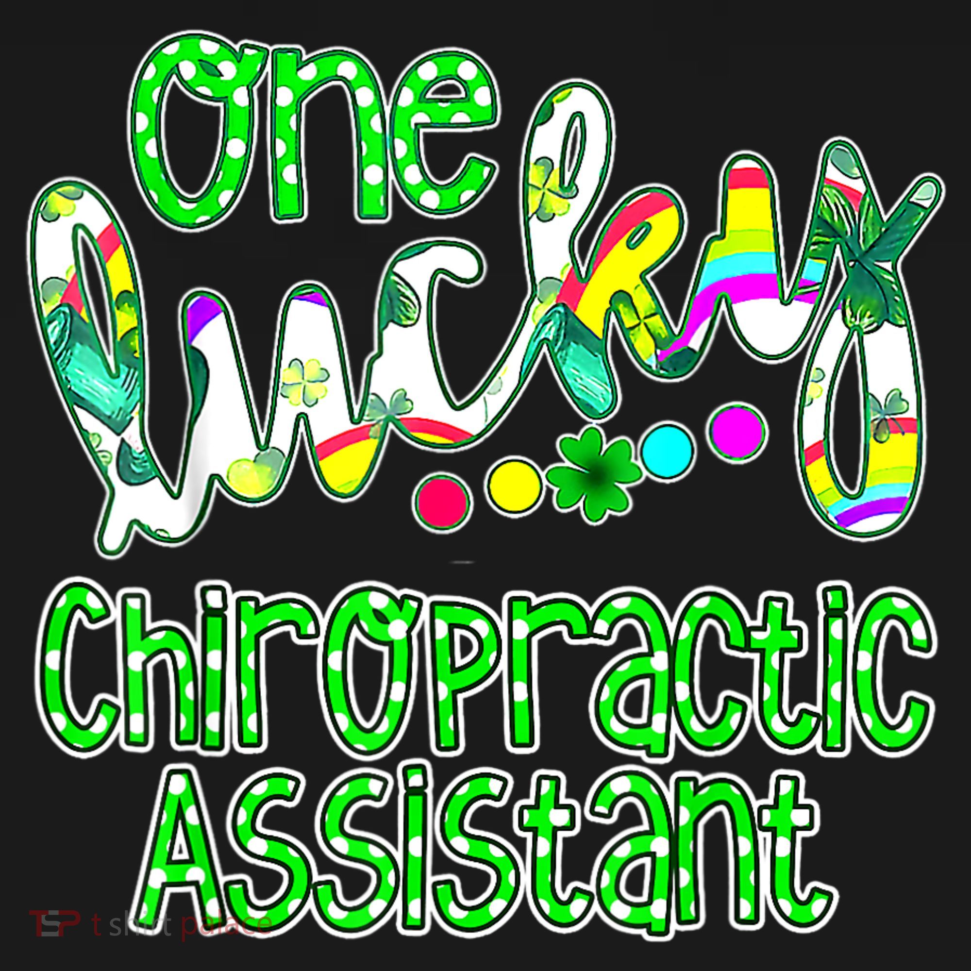 One Lucky Chiropractic Assistant St Patricks Day Nurse Kids Hoodie