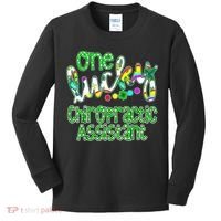One Lucky Chiropractic Assistant St Patricks Day Nurse Kids Long Sleeve Shirt thumb 0
