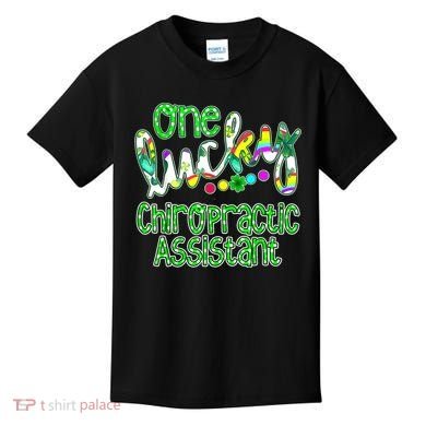 One Lucky Chiropractic Assistant St Patricks Day Nurse Kids T-Shirt