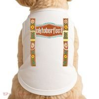 Oktoberfest Lederhosen Costume Cute German Bavarian Doggie Tank thumb 0