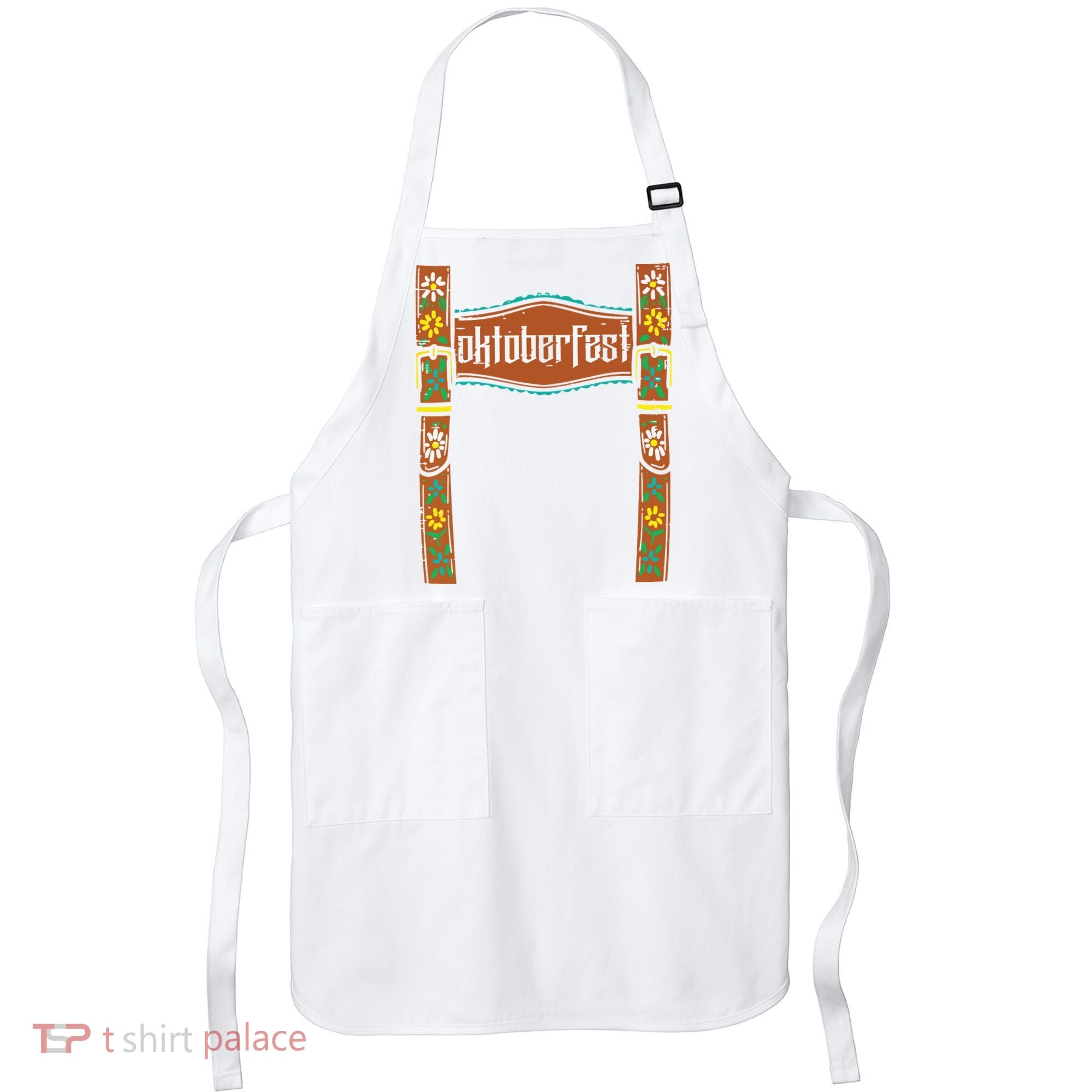 Oktoberfest Lederhosen Costume Cute German Bavarian Apron