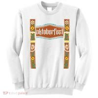 Oktoberfest Lederhosen Costume Cute German Bavarian Sweatshirt thumb 0