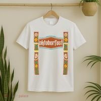 Oktoberfest Lederhosen Costume Cute German Bavarian T-Shirt thumb 2
