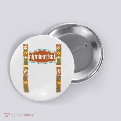 Oktoberfest Lederhosen Costume Cute German Bavarian Button