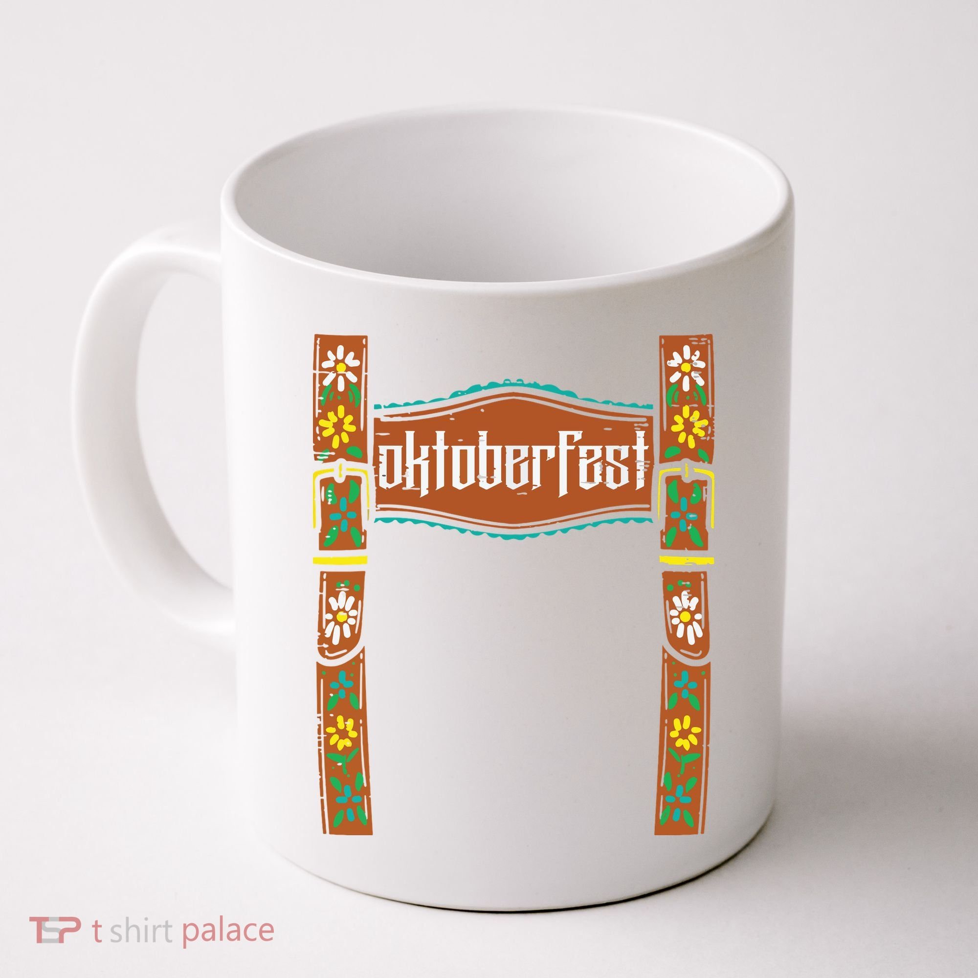 Oktoberfest Lederhosen Costume Cute German Bavarian Coffee Mug