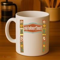 Oktoberfest Lederhosen Costume Cute German Bavarian Coffee Mug thumb 4