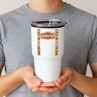 Oktoberfest Lederhosen Costume Cute German Bavarian Tumbler thumb 2
