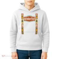 Oktoberfest Lederhosen Costume Cute German Bavarian Kids Hoodie thumb 4