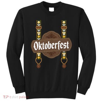 Oktoberfest Lederhosen Costume Cute German Bavarian Sweatshirt