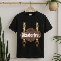 Oktoberfest Lederhosen Costume Cute German Bavarian T-Shirt thumb 2