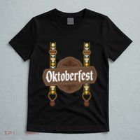 Oktoberfest Lederhosen Costume Cute German Bavarian T-Shirt thumb 5