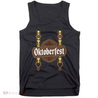 Oktoberfest Lederhosen Costume Cute German Bavarian Tank Top thumb 0