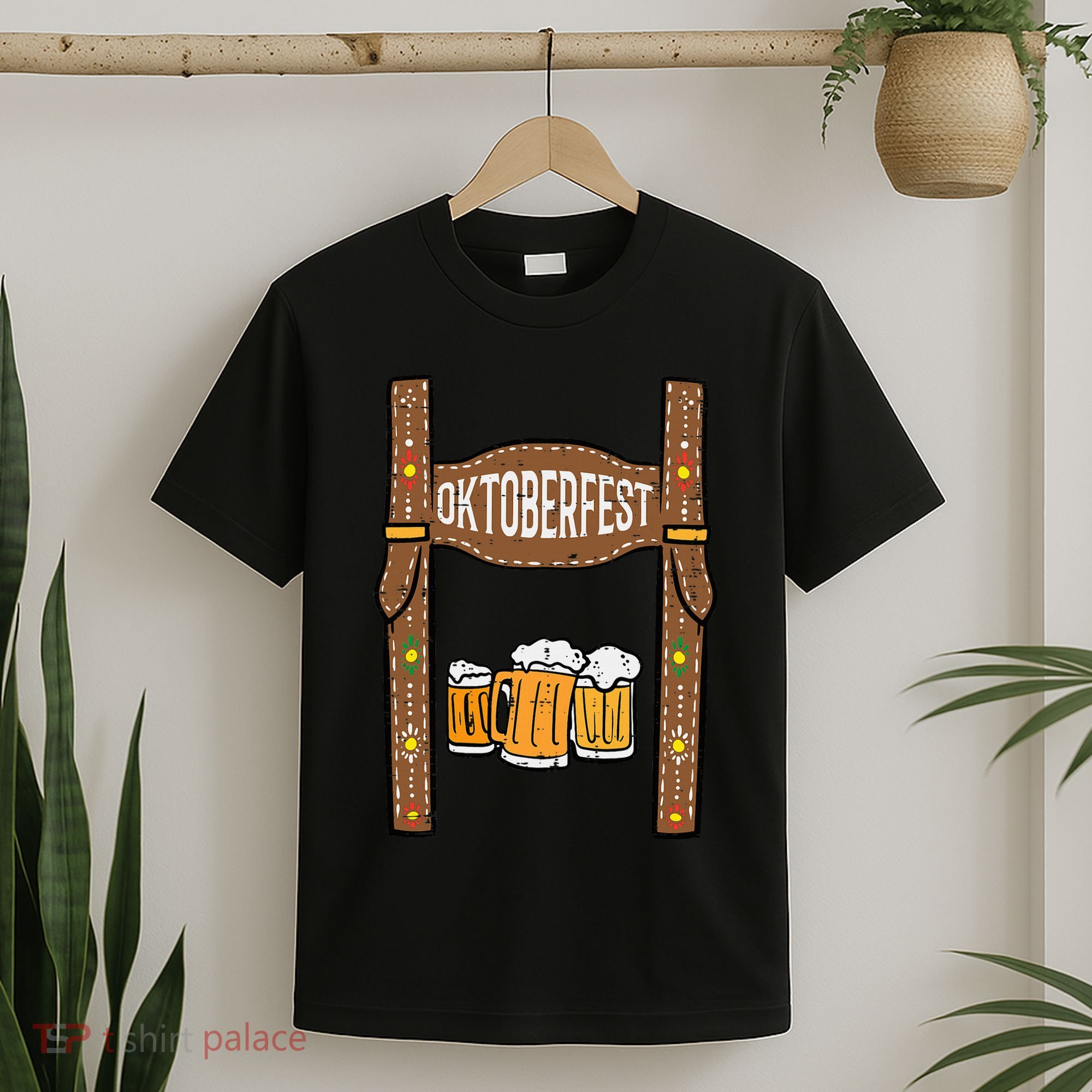 Oktoberfest Lederhosen Costume German Bavarian Festival T-Shirt