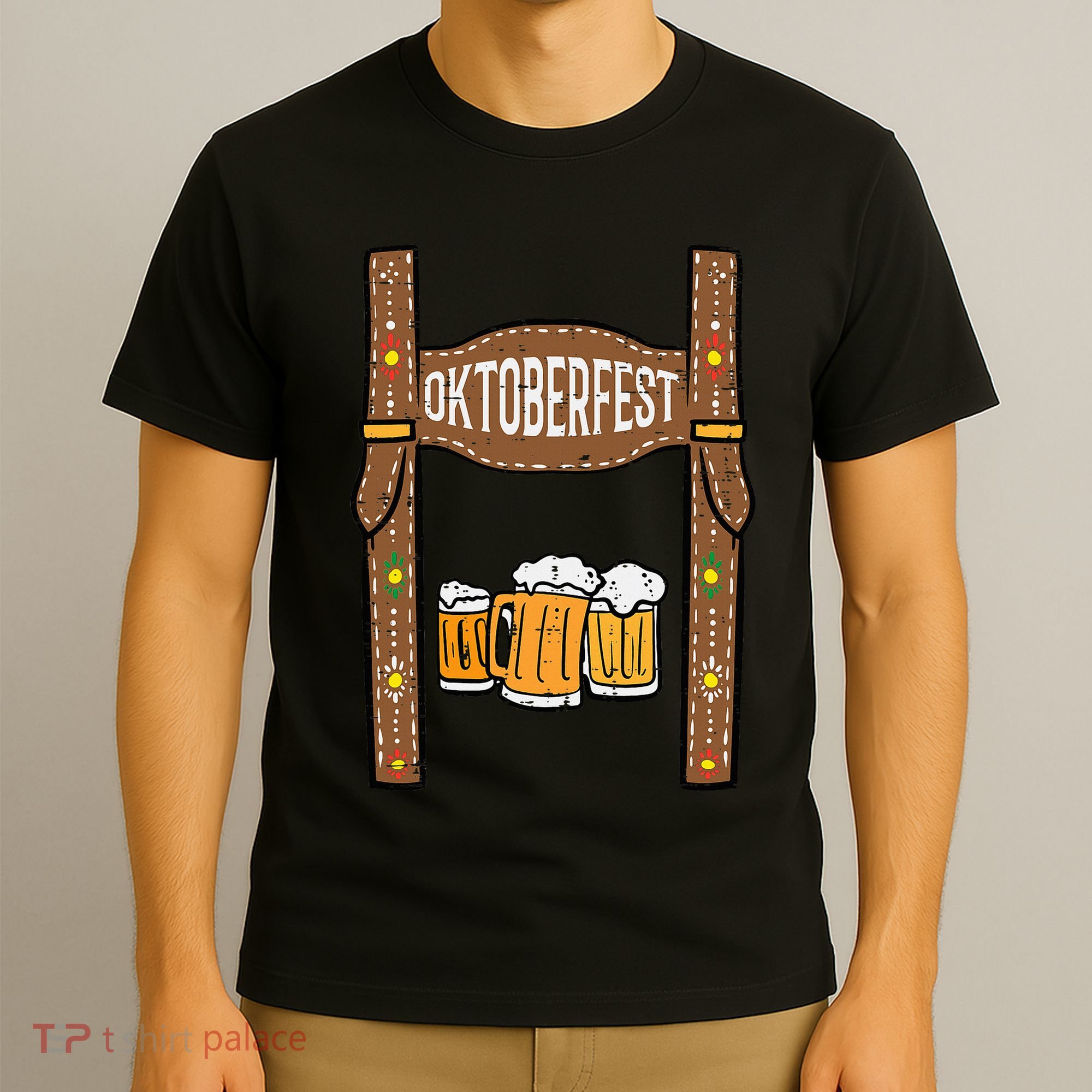 Oktoberfest Lederhosen Costume German Bavarian Festival T-Shirt