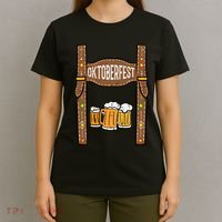 Oktoberfest Lederhosen Costume German Bavarian Festival T-Shirt thumb 4