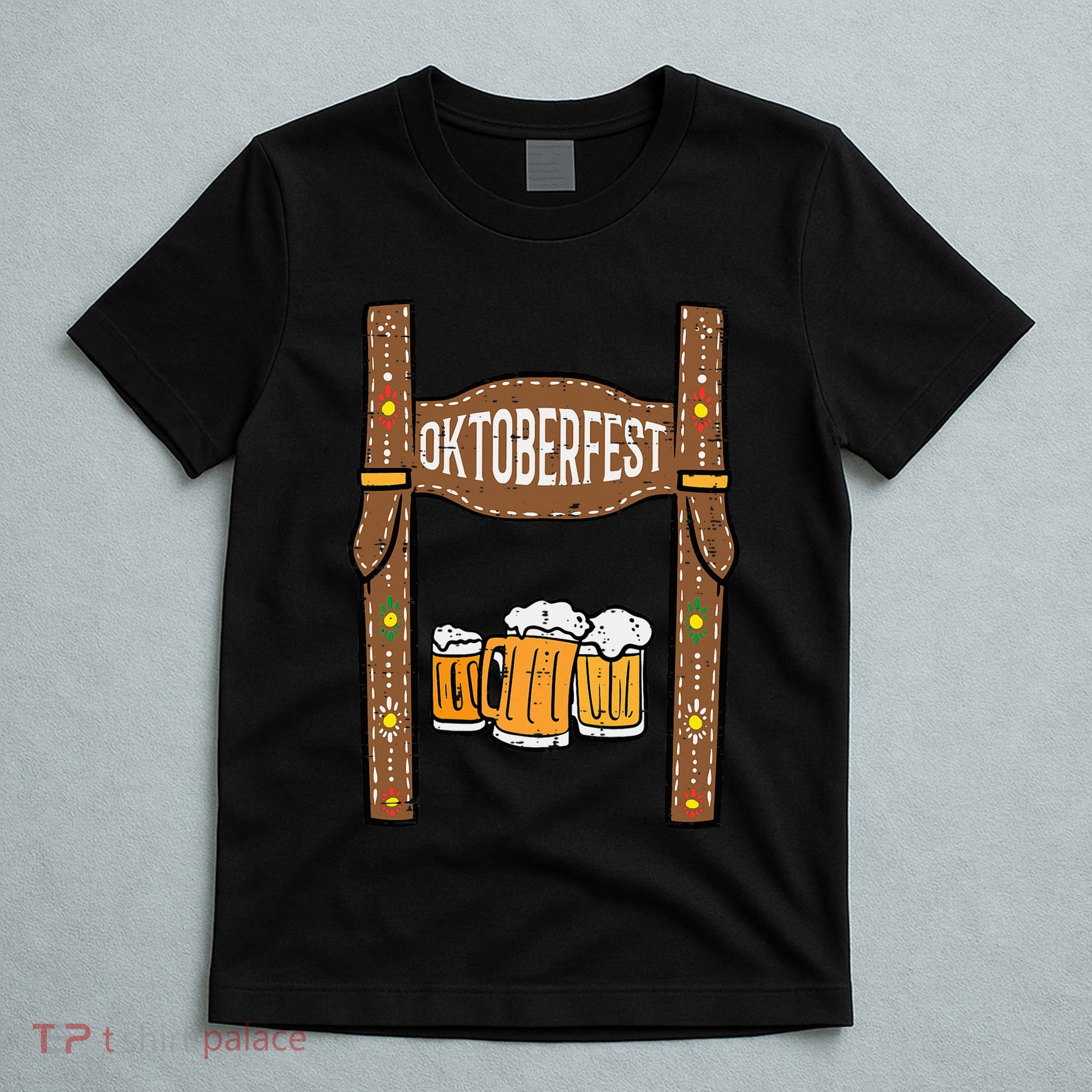 Oktoberfest Lederhosen Costume German Bavarian Festival T-Shirt