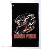 Orange Landscape Cool Graphic S 6xl Graphic Golf Towel thumb 0