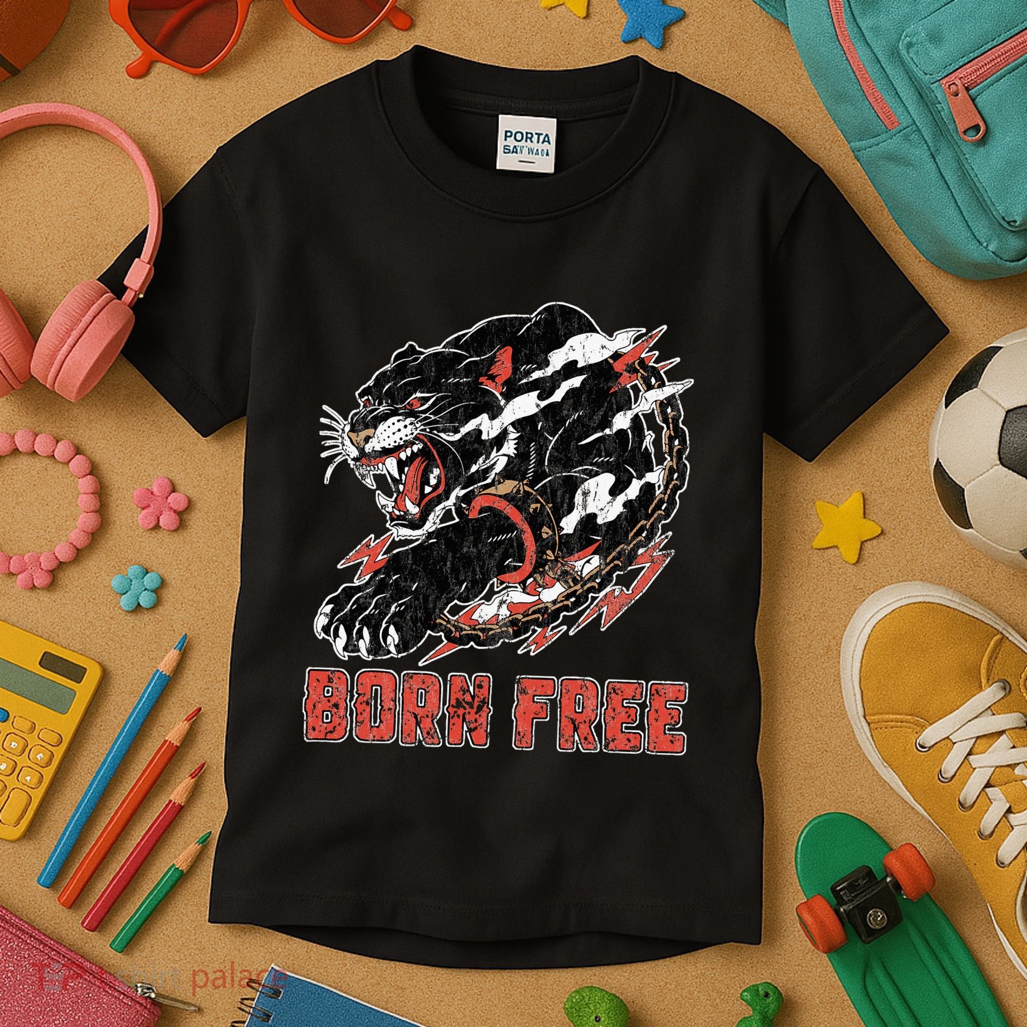 Orange Landscape Cool Graphic S 6xl Graphic Kids T-Shirt