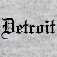 Old English Detroit D Michigan Logo The Baniff Cuffed Pom Beanie thumb 2