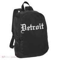Old English Detroit D Michigan Logo Port Authority Crush Ripstop Backpack thumb 1