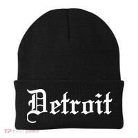 Old English Detroit D Michigan Logo Beanie thumb 0