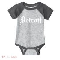 Old English Detroit D Michigan Logo Infant Baby Jersey Bodysuit thumb 0