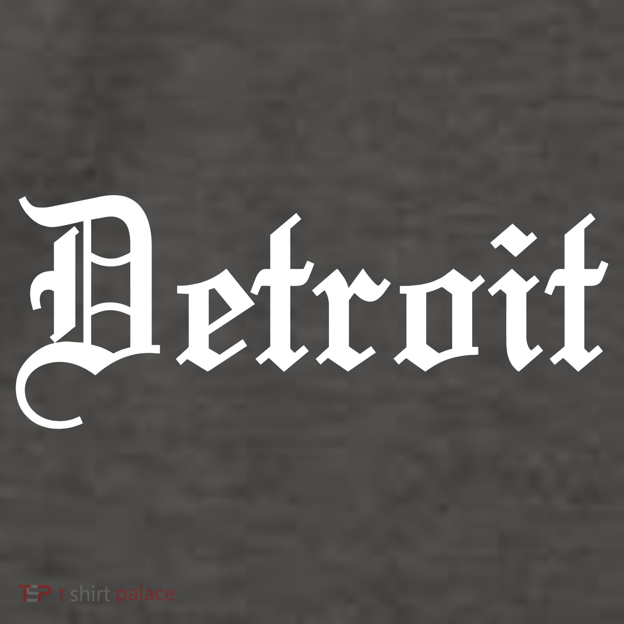Old English Detroit D Michigan Logo Vector Backpack