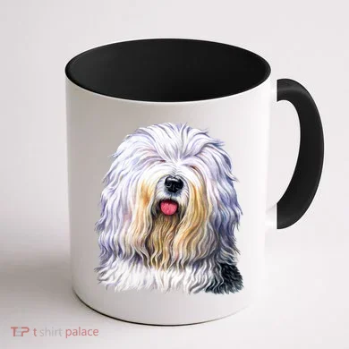 Old English Sheepdog Coffee Mug back